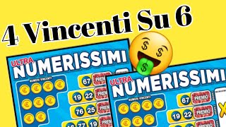 4 VINCENTI🤑 su6 🎉☘️🤑 [upl. by Latnahs]