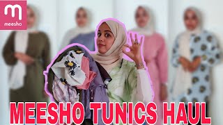 MEESHO SHIRTSTUNICS HAUL UNDER RS 400😱  MALAYALAM [upl. by Kamin295]