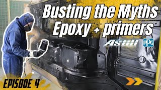 4 How to use Etch amp Epoxy Primers on 71 Camaro  Muscle Car Respray [upl. by Annod]