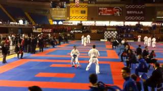 Kumite campeonato de España de Karate [upl. by Enylorac]