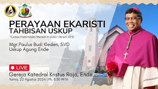 🔴LIVE Perayaan Ekaristi Tahbisan Uskup Agung Ende  MGR PAULUS BUDI KLEDEN SVD [upl. by Orren]