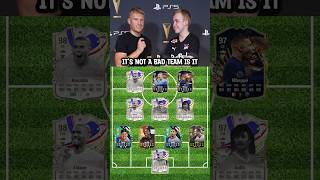 ANDERS VEJRGANGS INSANE FC24 TEAM 🤩 [upl. by Nuhsar]