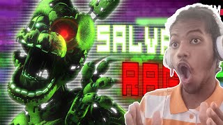 NickReactz React FNAF SONG quotSalvaged Ragequot ANIMATED [upl. by Eldrida]