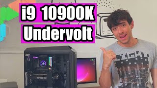 Undervolt your i9 10900K for more FPS Even on Locked Motherboards  Tutorial [upl. by Artap137]