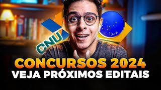 🔥 AGORA VAI MAIORES CONCURSOS PÚBLICOS DE 2024 [upl. by Kloster957]