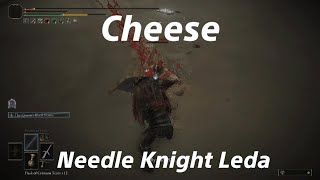 ELDEN RING Needle Knight Leda Cheese [upl. by Suckram120]