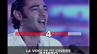 Luca Carboni  La Voglia Di Vivere VK demo karaoke [upl. by Lyrpa]