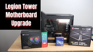 Lenovo Legion Tower 5i Motherboard Upgrade It could have went better [upl. by Anetsirk]