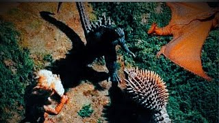 Godzilla vs anguirus vs rodan vs king caesar•1080p•godzilla final Wars•GodzillaOfficial [upl. by Euridice]