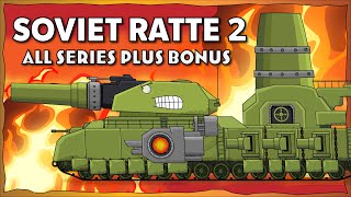 Soviet Ratte Tank  2nd season all series plus Bonus [upl. by Akselav]