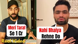 Watch Virat Kohli And Rinku Singh Conversation Just After The Gt Vs Kkr Match [upl. by Dayir]