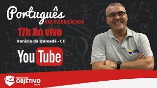 AO VIVO  Português em Exercícios Regência Nominal e Verbal Prof Walmir Neto Objetivo Concursos [upl. by Epilef]