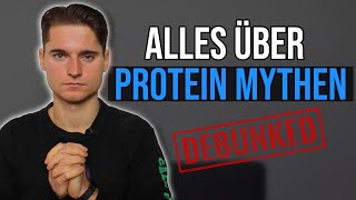 Ist Protein schädlich für dich I Top 5 Protein Mythen [upl. by Eyllom610]