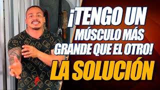 SOLUCIÓN para ASIMETRÍA en tus MUSCULOS  Frank Serapión [upl. by Hgieliak471]