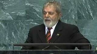 Discurso do Presidente Lula na ONU [upl. by Ahsasal]