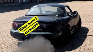 Ep25 Project RX5 Rotary miatas first proper drive testing launch control [upl. by Dona]