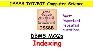 Indexing in DBMS  DBMS MCQs  NETJRFGATEISROPGTHTET [upl. by Derfniw903]