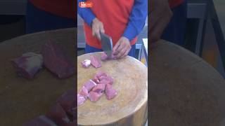 Mutton leg cutting 60 second challenge [upl. by Hamil978]