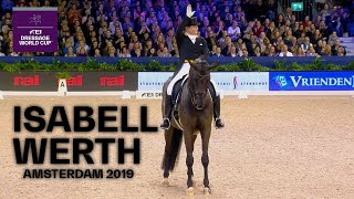 The Queen of Piaffe in Amsterdam 2019 Throwback  FEI Dressage World Cup™ [upl. by Adnilg]