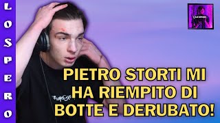 IL GABBRONE AGGREDITO E DERUBATO DA PIETRO STORTI E I SUOI AMICI LO DENUNCIA AI CARABINIERI [upl. by Bein246]