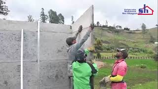 proceso de instalación casa prefabricada dos pisos [upl. by Enirhtac475]