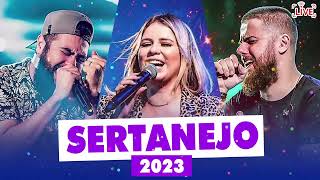 TOP SERTANEJO 2023 🎼 SERTANEJO AS MAIS TOCADAS 2023 🎼 MELHORES MÚSICAS DO SERTANEJO 2023 [upl. by Akimat]