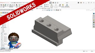 SOLIDWORKSCSWA練習問題SectionEProblem4 [upl. by Rosati]