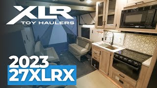 Tour the 2023 XLR Boost 27XLRX Toy Hauler [upl. by Tandi]