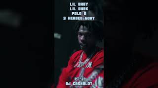 LIL DURK  3 HEADED GOAT FT LIL BABY amp POLO G REMIX ON MY BEAT PT3 [upl. by Carie426]