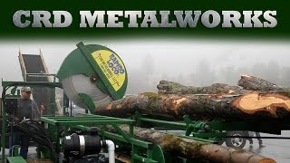 CRD Metalworks Firewood Processor Corporate Video [upl. by Gamin]