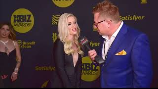 Charlotte Stokely on the Xbiz Awards Red Carpet in Los Angeles CA [upl. by Dianne]