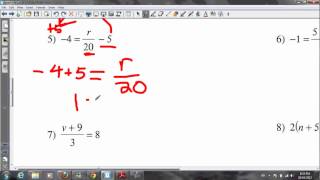 Algebra Grade 8 Tutorial [upl. by Doxia]