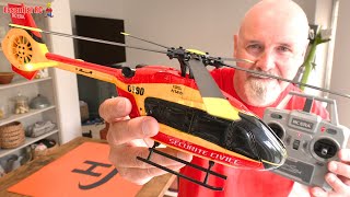 Big RC Heli for Indoors  RC ERA C190 H145 RC Helicopter with 6Axis Altitude Hold [upl. by Biagio]