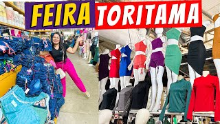 Feira de Toritama em Pernambuco ROUPAS FEMININAS DE R 1000 [upl. by Leonanie754]