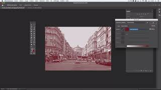 4 4 Transformer une image en niveau de gris et bichromie Photoshop formation de A à Z [upl. by Coleen]