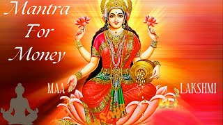 Lakshmi Mantra  Powerful Mantra to Attract Money [upl. by Thunell]