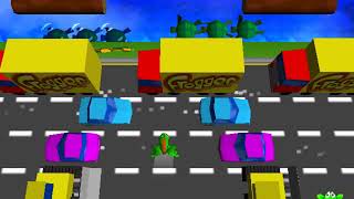 Frogger Windows 1997 Walkthrough [upl. by Adlaremse611]