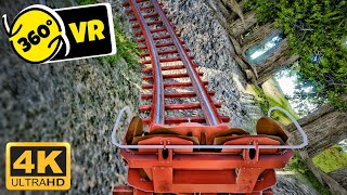 4K 360 VR Backwards Start Coaster Simulator Video for Google Cardboard 360° 3D VR split screen SBS [upl. by Egamlat256]