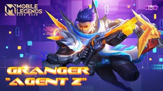 GRANGER New EPIC Skin  Agent Z  Mobile Legends Bang Bang [upl. by Thetisa]