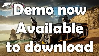 Forza Horizon 3  Demo now available to download [upl. by Anaidni]