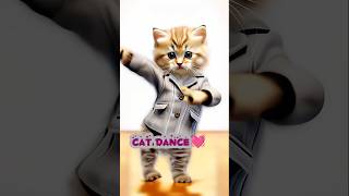 Cat Funny Dance🎉🐾💓shorts cat catvideos [upl. by Ahseital]