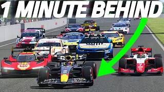 Can An F1 Car Pass These Cars Starting 1 MINUTE BEHIND [upl. by Poppo]