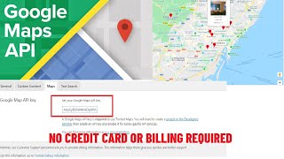 How to Get google map API Key without credit card or billing option  100 Working [upl. by Shimberg]