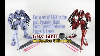 Eat a set of GNX to the end，Earth Sphere Federation ForcesALawss GNX609T Immersive Unboxing [upl. by Nessaj]