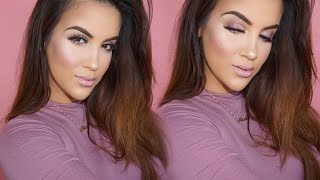 Makeup Look  Monochromatic Mauves  Nicole Guerriero [upl. by Pablo823]