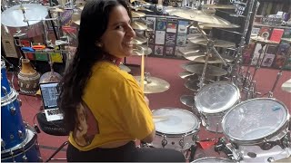 salame ishq meri jaan on drums [upl. by Aylsworth]