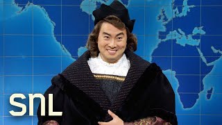 Weekend Update Christopher Columbus on Statues of Himself and His Discoveries  SNL [upl. by Myers446]