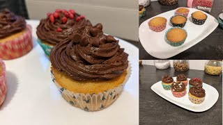 Recette de Cupcake au glaçage chocolat super bon [upl. by Adnuahsal]