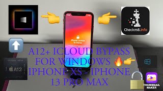 NEW CHECKM8 A12 ICLOUD BYPASS FULLY UNTETHERED WINDOWS 🔥 IPHONE XS  IPHONE 13 PRO MAX ✅ WORKING 💯 [upl. by Phyllis]