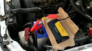 เทคนิคการสตาร์ท Diesel 25003000 cc ด้วย Jump Start 30004000cc Benzene 15002000cc Diesel [upl. by Flosi374]